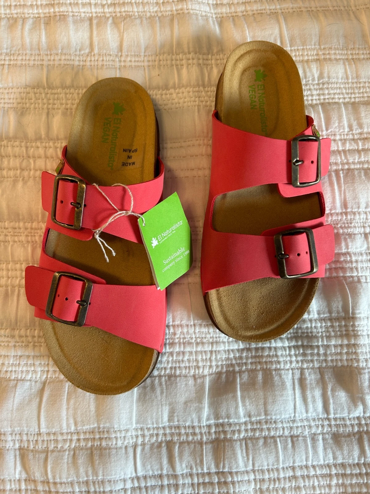 NEW BALANCE EL Naturalista Unisex Balance N5794T Sandali Rosa Vegan Nuovi con etichette