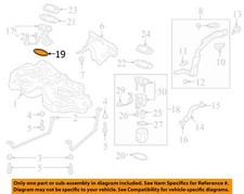 MAZDA OEM 19-25 3 Fuel System Components-Fuel Pump Assy O-Ring BEEV42165
