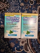 GoodSense Nicotine Gum 2 mg 440 pieces Arctic Mint Flavor New Exp. 02/2025