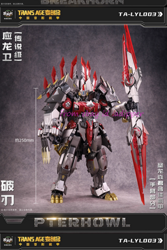 CangToys Ct-Longyan 03 Ta-Lyl003 Breakhorn Slag Action Figure In
