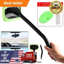 Microfiber Windshield Clean Car Auto Wiper Cleaner Window Cleaning Brush Tool