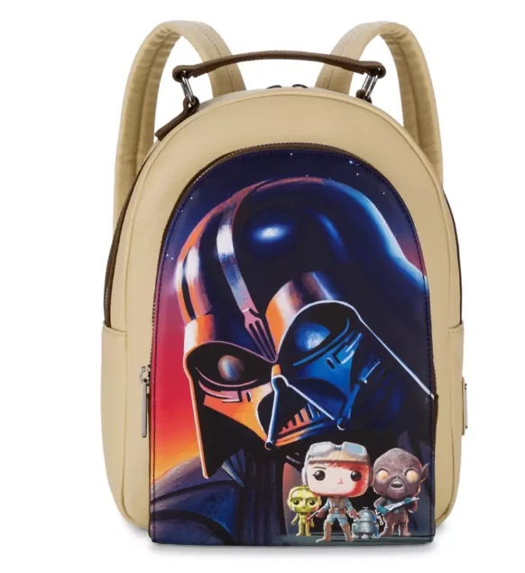 Disney Store Japan Loungefly Star Wars Funko Pop Backpack 45th