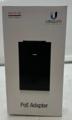 Ubiquiti Networks Poe 48v Adapter 0.5A Power Over Ethernet