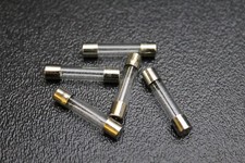 5 PK 15 AMP AGC FUSES NICKEL PLATED GLASS FAST BLOW 1 3/16x1/4 INLINE AGC15
