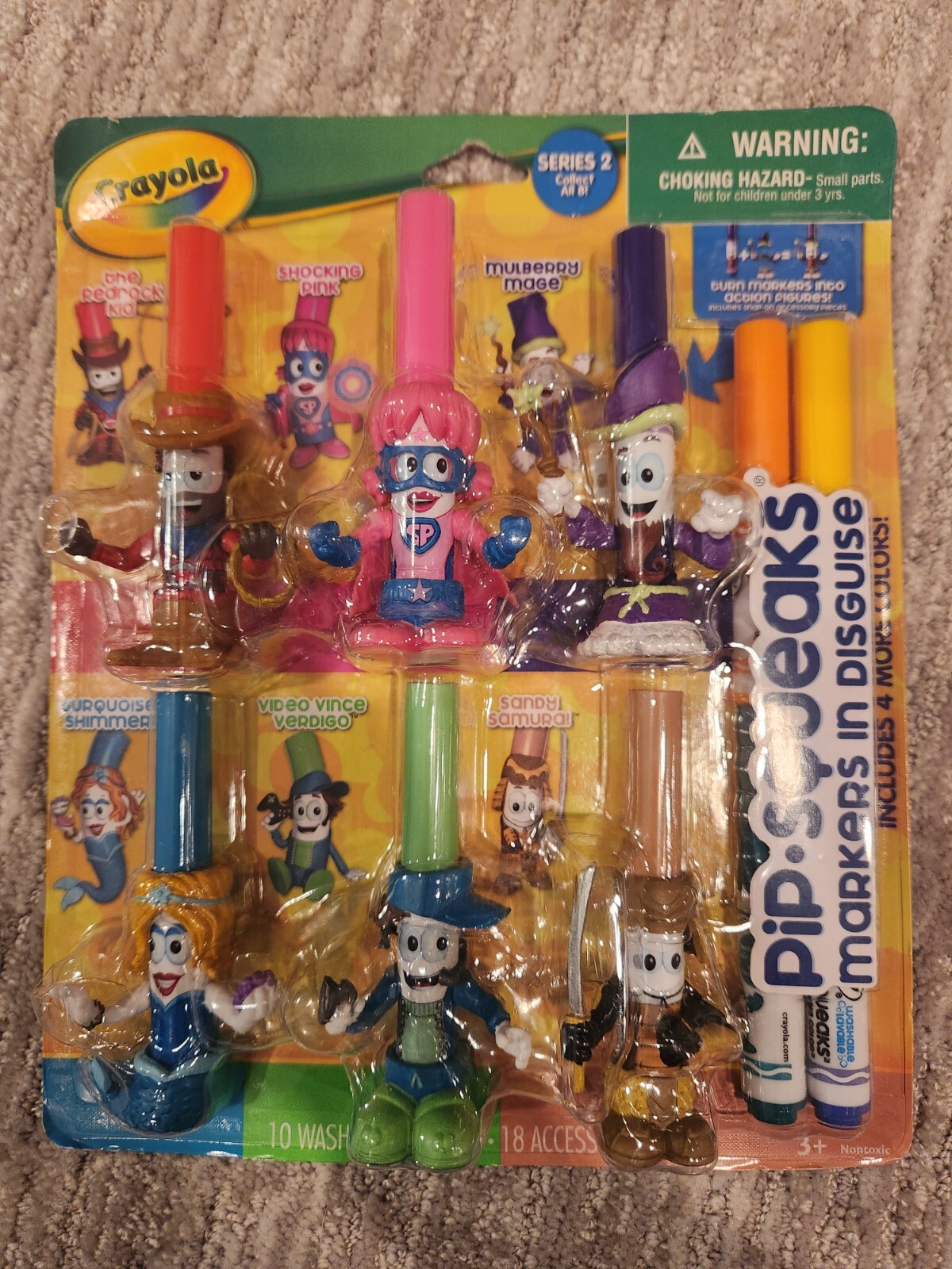 In Disguise Series One 10 Markers, 18 Accessories