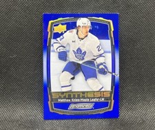 Matthew Knies Synthesis Rookie 2023-24 Upper Deck Engrained #S-29 Card RC Blue