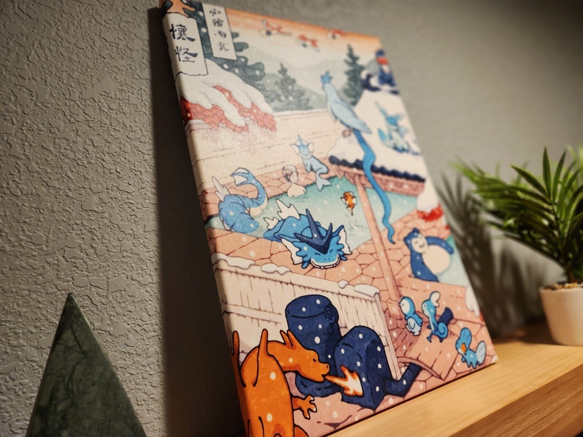 Tableau - A29-15 - Toile Pop Art - 50x100cm - Décoration Murale