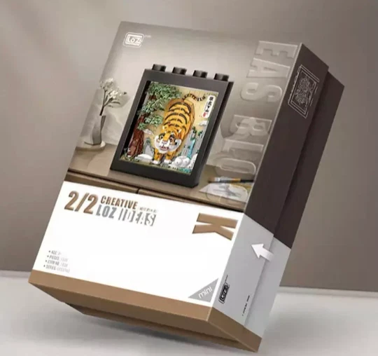 Loz Building Blocks - Creative Ideas Series - Stackable Frames - 3D - MOC - Image 2 of 4