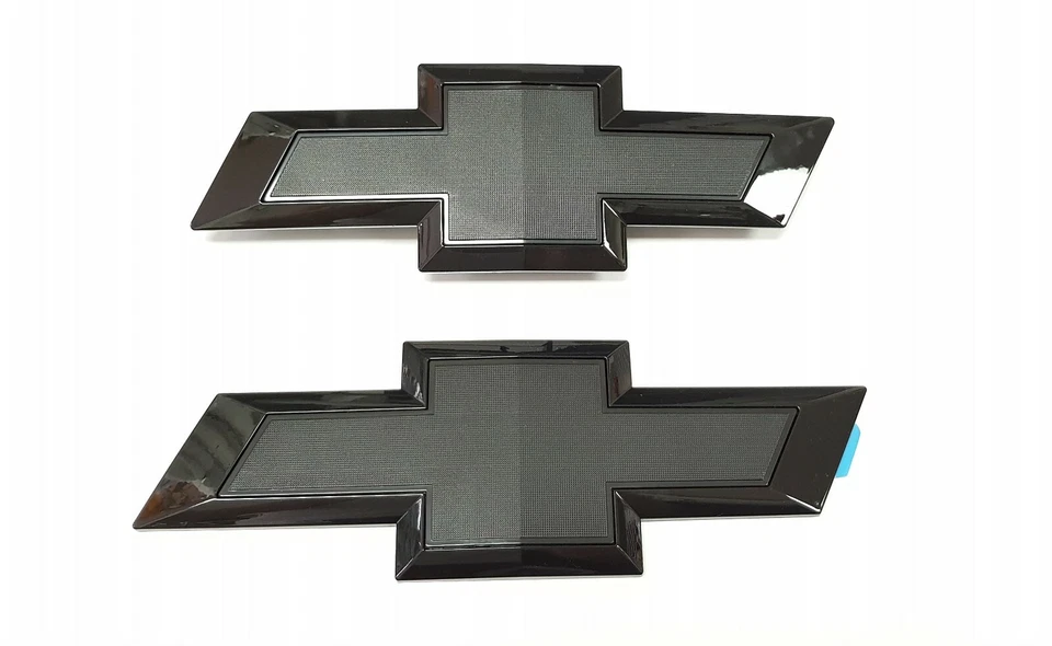 Глянцевый черный передний задний галстук-бабочка эмблемы 2014-2015 Silverado Sierra 1500 2500HD 350 - Изображение 2 из 4