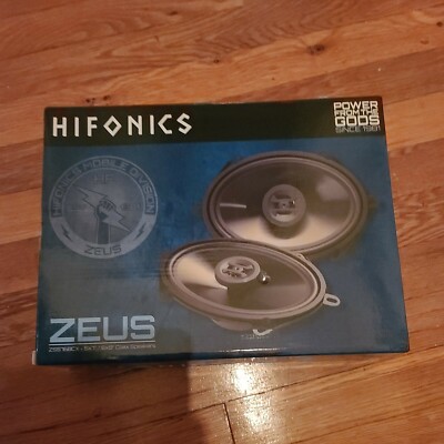 Zeus Hifonics 6x8''x2 Rear Front Speaker Kit For 1999-02 Lincoln Ford Mercury Car