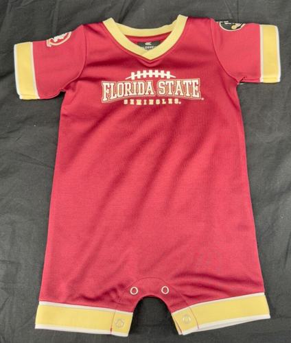 NEW Florida State Seminoles Colosseum Athletics Maroon Romper One Pc Infant 6-12 - Picture 6 of 10