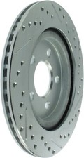 Stoptech Disc Standard Brake Rotor For 2005 - 2014 Ford Mustang 227.61087r