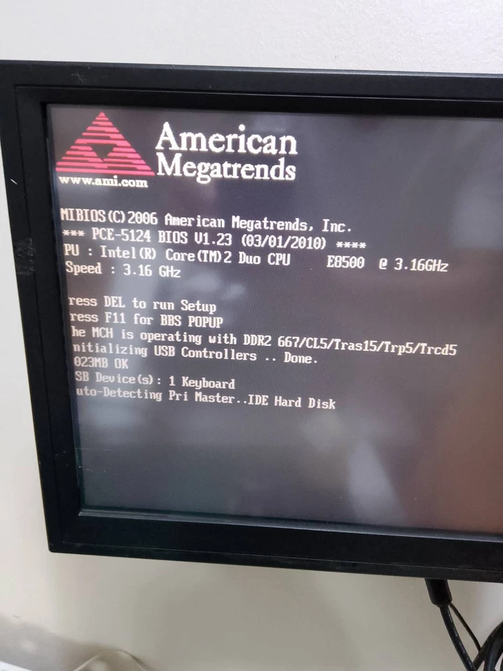 ADVANTECH PCE-5124 G2 PCE-5B07-04, PC on Backplane as photos, sn:9896, Tested. - Image 3 of 4