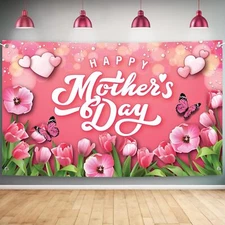 KatchOn, Happy Mothers Day Banner - XtraLarge, 72x44 Inch | Happy Mothers Day De