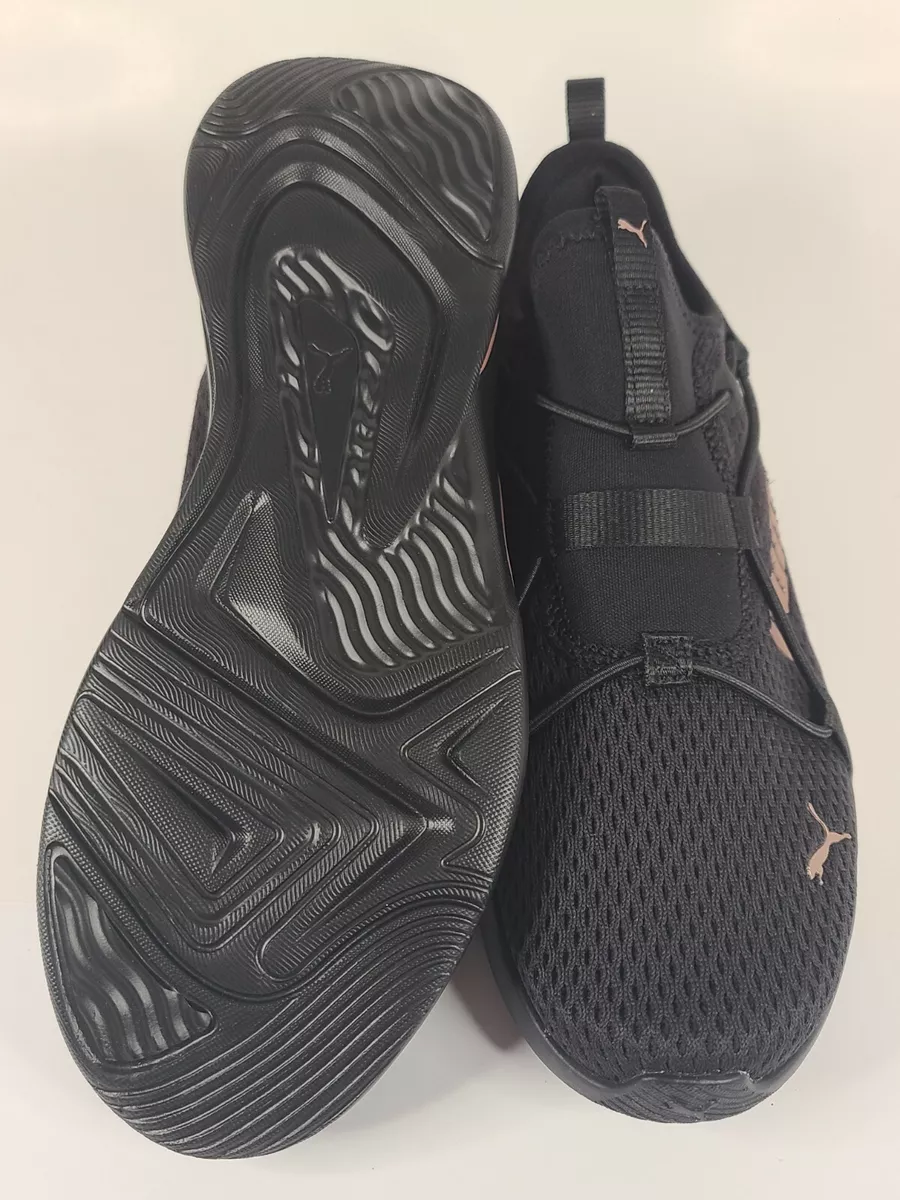 Kids Puma Soft Foam Optimal Comfort Slip On Black Rose gold eBay