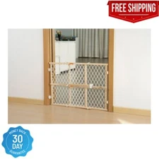Parents Choice Baby Wooden Safety Doorway Gate for Aged 6 to 24 Months