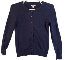 Old Navy Buttondown Navy Blue Cardigan Sweater XL Tall NWT