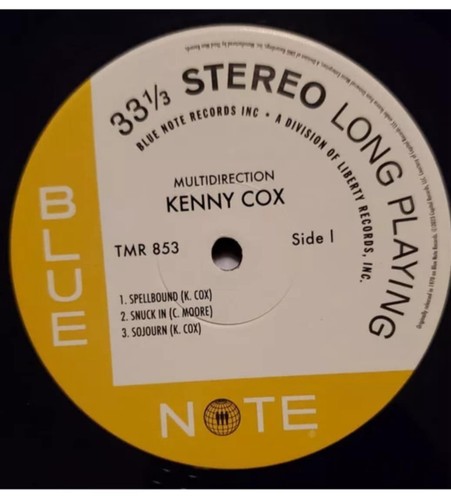 Kenny Cox And The Contemporary Jazz Quintet - Multidirection (LP, Album, RE, RM, - Imagen 1 de 3