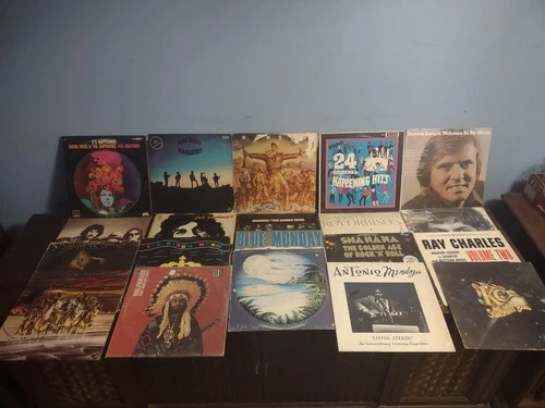 Lot of 20 the who kansas joe cocker kc sunshine  LP Vinyl Records Lot random mix