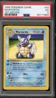 Pokemon Wartortle Base Set Shadowless 1st Edition #42 PSA 5