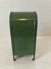 Vintage 1950s Green Pressed Metal Mailbox Coin Bank All-American 9"  Mail Box — photo 4