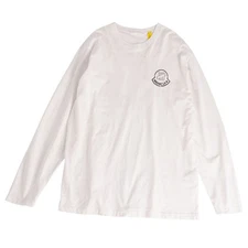 Moncler GENIUS UNDEFEATED 2020 T-shirt Top Long Sleeve Logo XXL Used MOLO-0