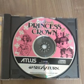 Sega Saturn Princess Crown (Atlus)