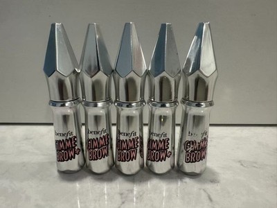 5 BENEFIT GIMME BROW + Volumizing Fiber Gel - Shade #3 0.05 oz /1.5 g each UNBOX