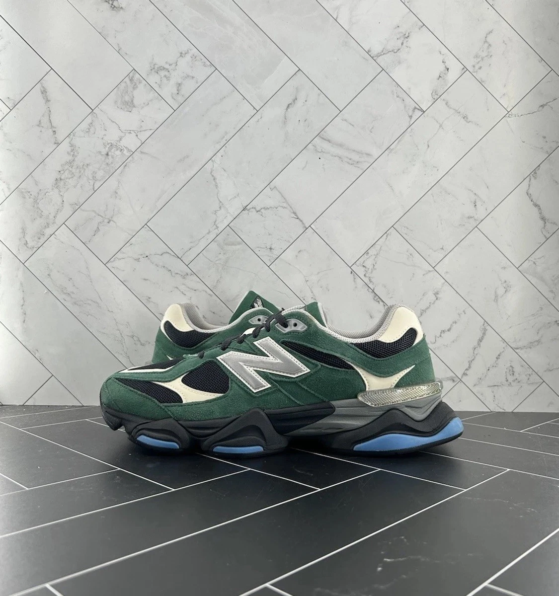 New Balance 9060 Mens Size 9 (D) Shoes Team Forest Green Casual Sneaker 2023 New Balance 9060 Mens Size 9 Shoes Team Forest Green Casual  main image 2