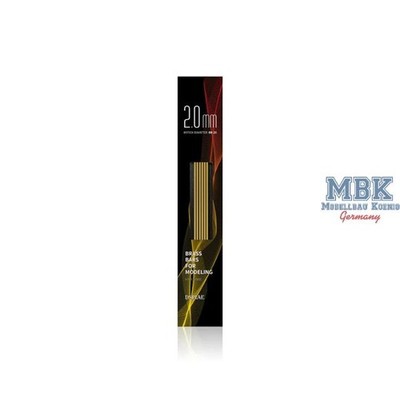 DSPIAE DSP-BB-2.0 DSPIAE Brass Bars for Modeling 2.0mm (6pcs)