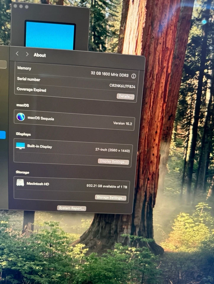 Apple iMac 27-Inch Desktop Computer with Retina Display - Image 3 of 3