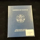 2004-W American Silver Eagle $1 - Proof / w/Box & COA / Beautiful! - No Reserve!