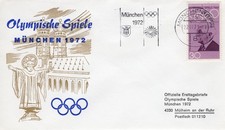 BUND/BRD - Beleg - Olympische Spiele München 1972 - München 22.11.1971