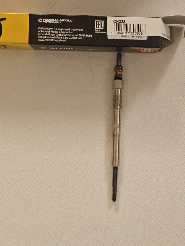 4XNEW GLOW PLUGS CHAMPION 1.3CDTI SUZUKI SWIFT IGNIS 18550M86J0 1855084E50 CH223 - Image 2 of 4