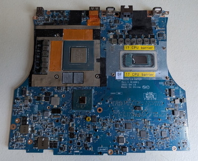 OEM Dell ALIENWARE X17 R1 MOTHERBOARD i9-11980HK RTX3080 16GB 0W8TPJ W8TPJ