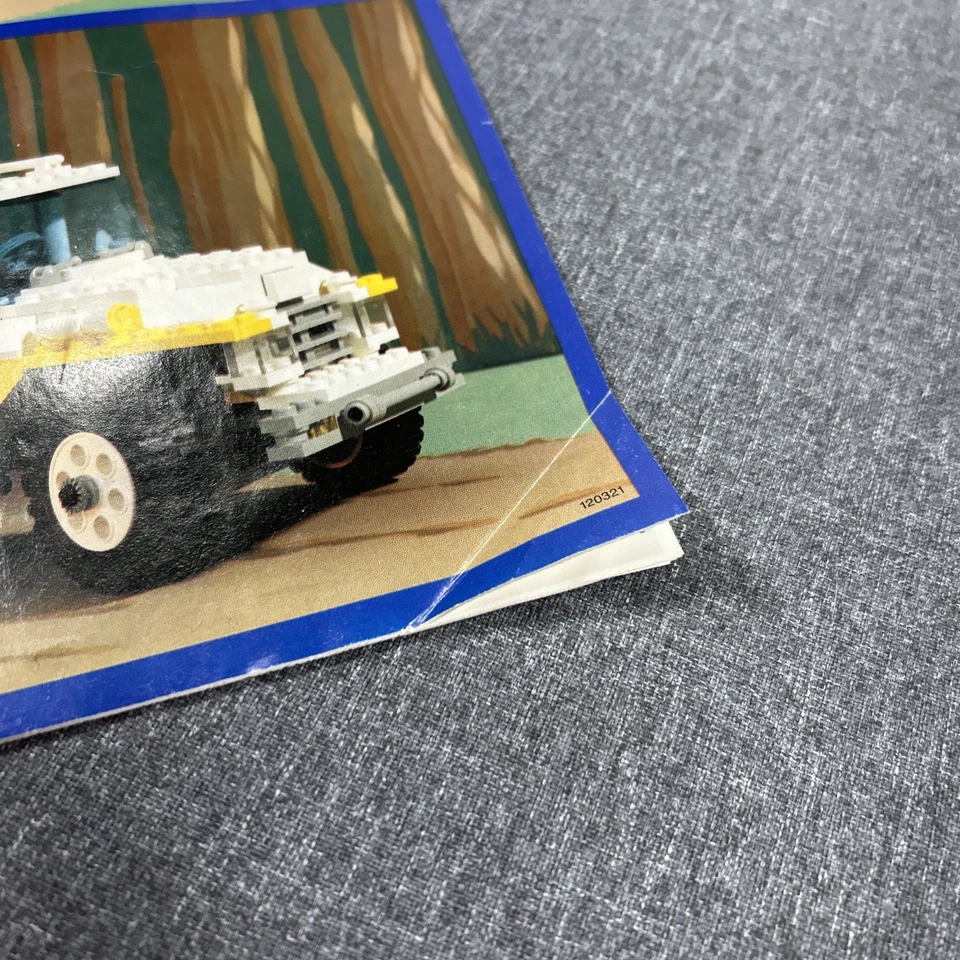 Lego Model Team: Custom Rally Van Set 5550 Original Box And Instructions **see+ - Image 3 of 4