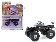 1990 GMC S-15 MONSTER TRUCK "TEXAS DPS" 1/64 DIECAST MODEL BY GREENLIGHT 49170 F