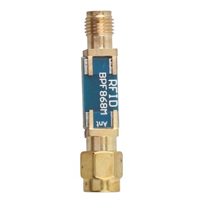Advanced 868MHz SAW Bandpass Filter 2MHz Bandwidth Good Pass Band Ripple