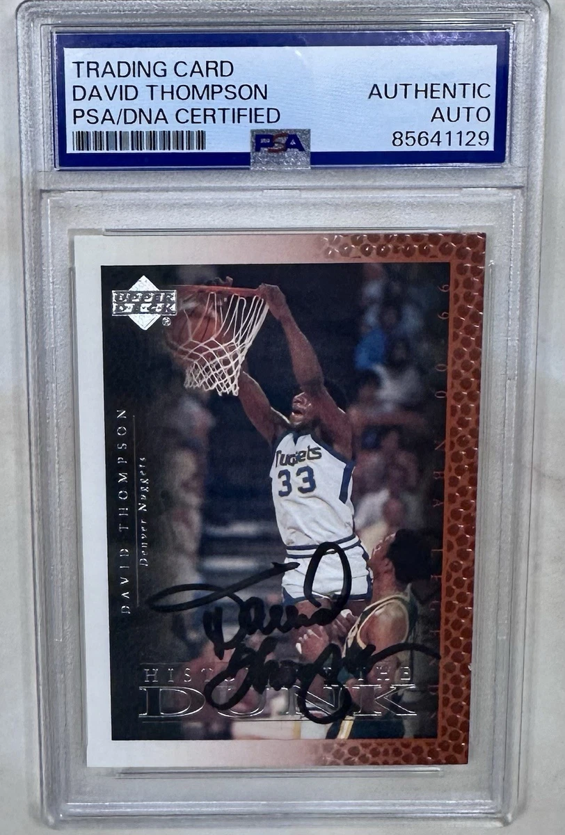 Upper Deck David Thompson Basketball Sports Trading Card Singles