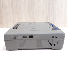 Sega Saturn Console with 5 games Virtua Stick & Virtua Gun controller Japan Gray