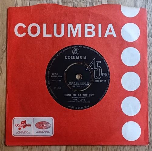Pink Floyd 7" Point Me At The Sky UK Columbia 1st Press PSYCH INCREDIBLE COPY
