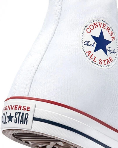 Converse Chuck Taylor All Star Hi Top Weiß Unisex Sneaker Schuhe Neu - Bild 4 von 6