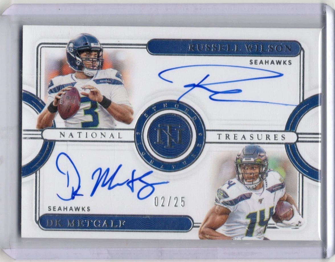 Russell Wilson Autograph Football Trading Cards for sale | eBay