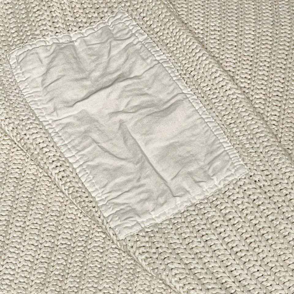 VTG Intro by Fenn Wright & Manson Cropped Knit Pullover Sweater | Cream Size S - Image 4 of 4