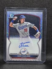 2023 Bowman Chrome - Mega Box Chrome Mojo Autographs Alex Freeland #BCMA-AF (AU,