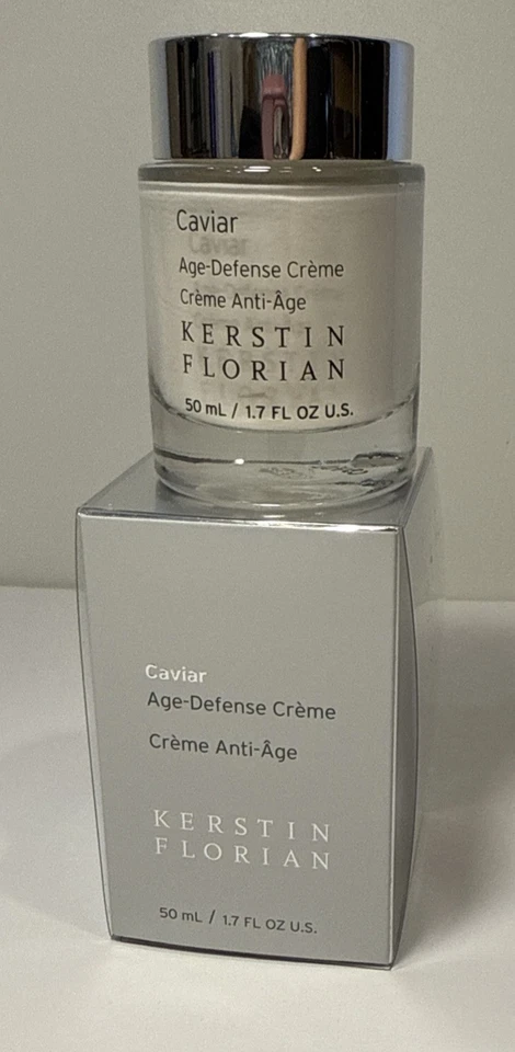 Crema antiedad Kerstin Florian Caviar Age-Defense NUEVA en caja 50 ml/1,7 FL OZ firme Foto 4 de 4