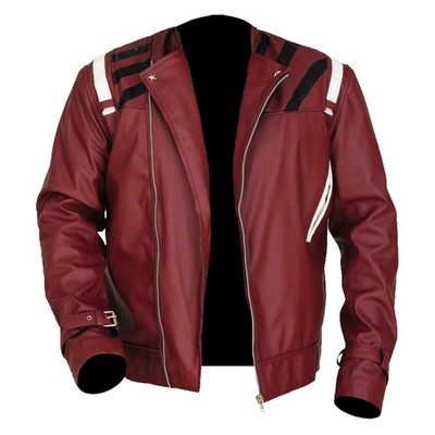Travis Strikes Again No More Heroes Nintendo Inspired Real Leather Jacket