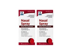 Quality Choice Nasal Decongestant Spray 1 OZ 2 2