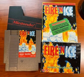 Nintendo / NES Fire 'n Ice - Works