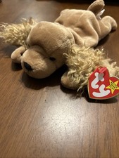 Ty Beanie Baby Spunky The Cocker Spaniel From 1997 Retired With Tags